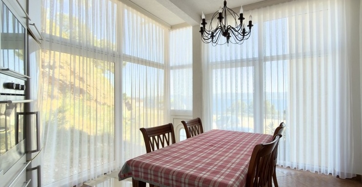 Séjour avec vue, appartement en Croatie
