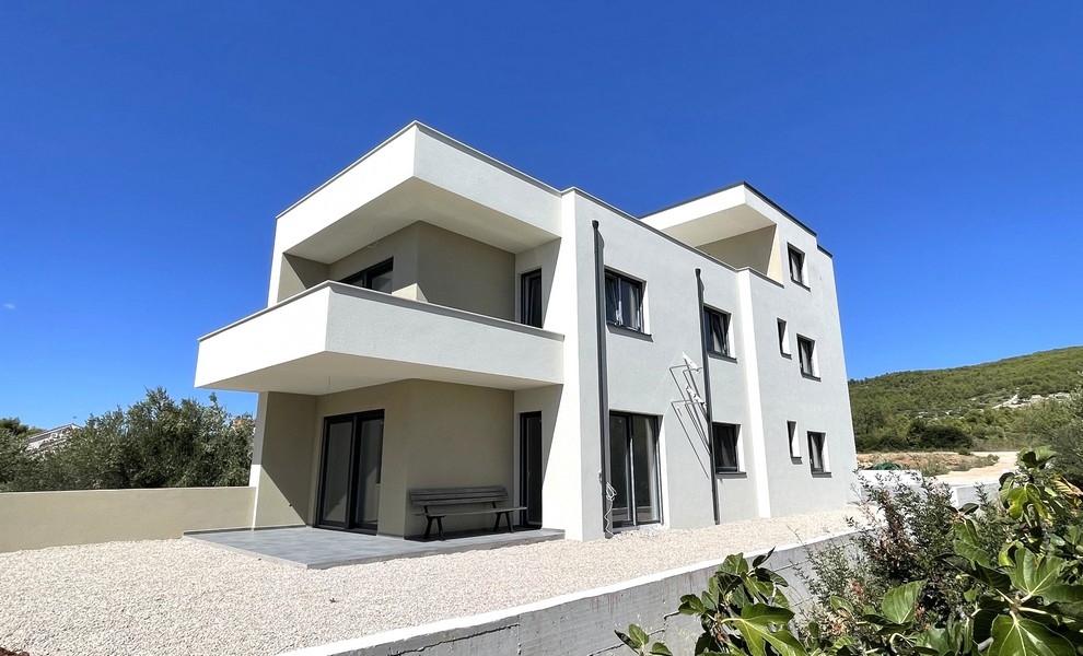 Construction neuve moderne avec balcon à Sovlja près de Tribunj, Dalmatie, appartement A4073