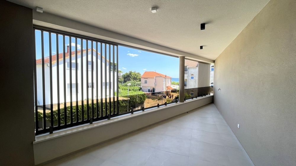 Terrasse de l'appartement avec vue
