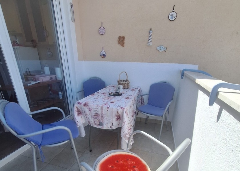 Balcon avec accès à l'appartement