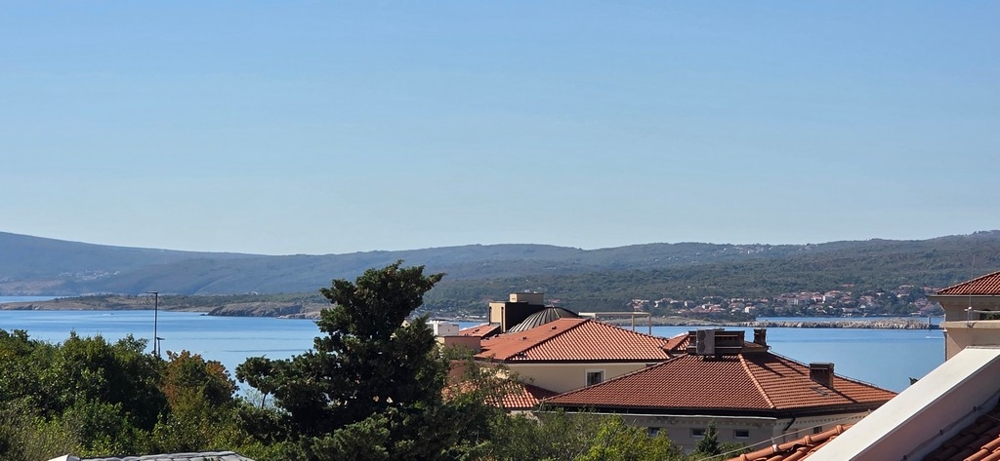 Vue panoramique sur la mer depuis l'appartement A4103 à Crikvenica