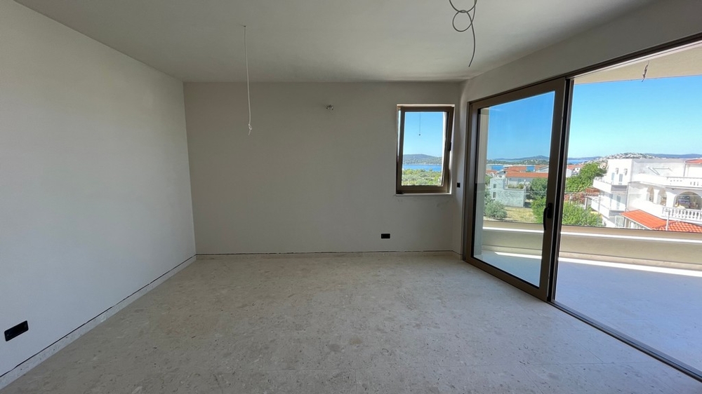 Salon avec accès à la terrasse, appartement à Tribunj - A4109