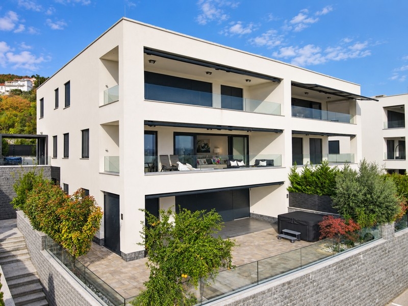 Appartement à vendre en Croatie - appartement avec terrasse et vue mer à Dramalj