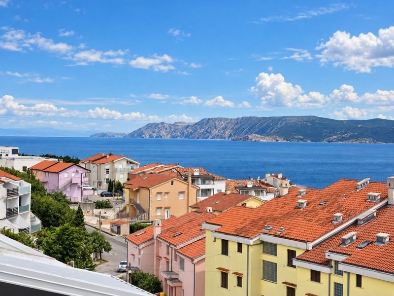 Appartement à vendre en Croatie - appartement avec vue mer à Crikvenica