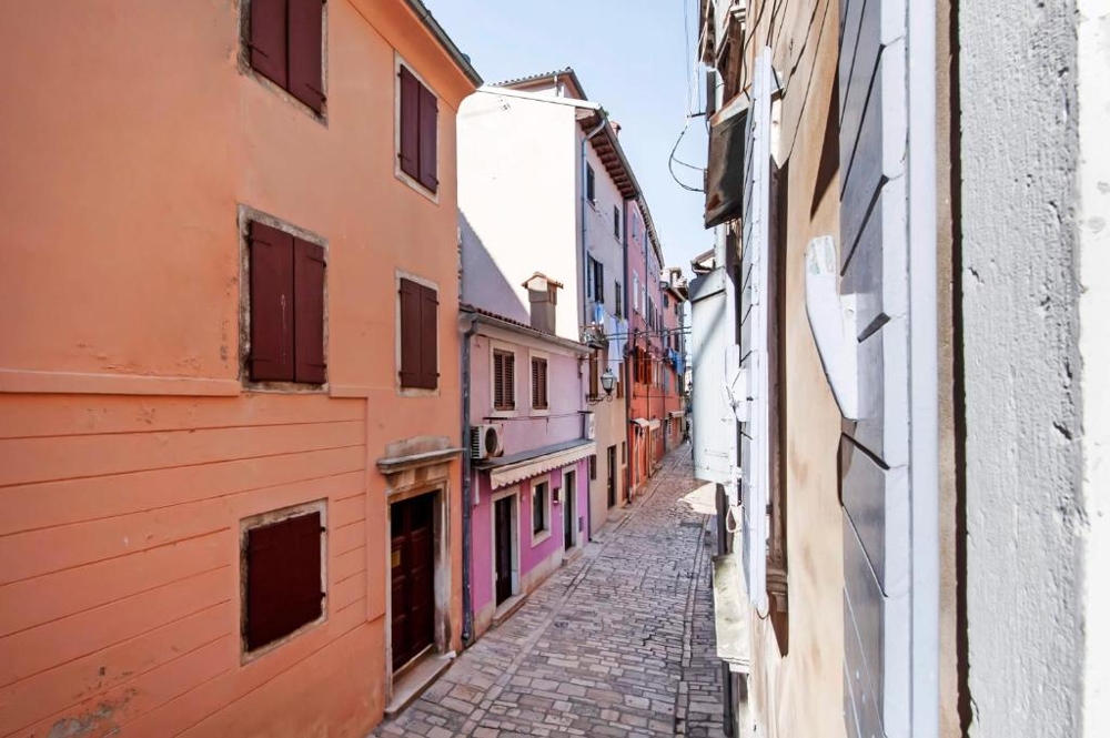 Ruelle dans la vieille ville de Rovinj