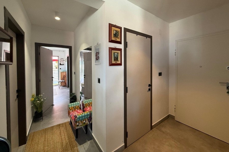 Couloir desservant les chambres