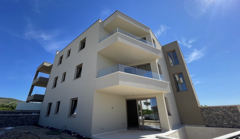 Vue extérieure du nouvel immeuble
