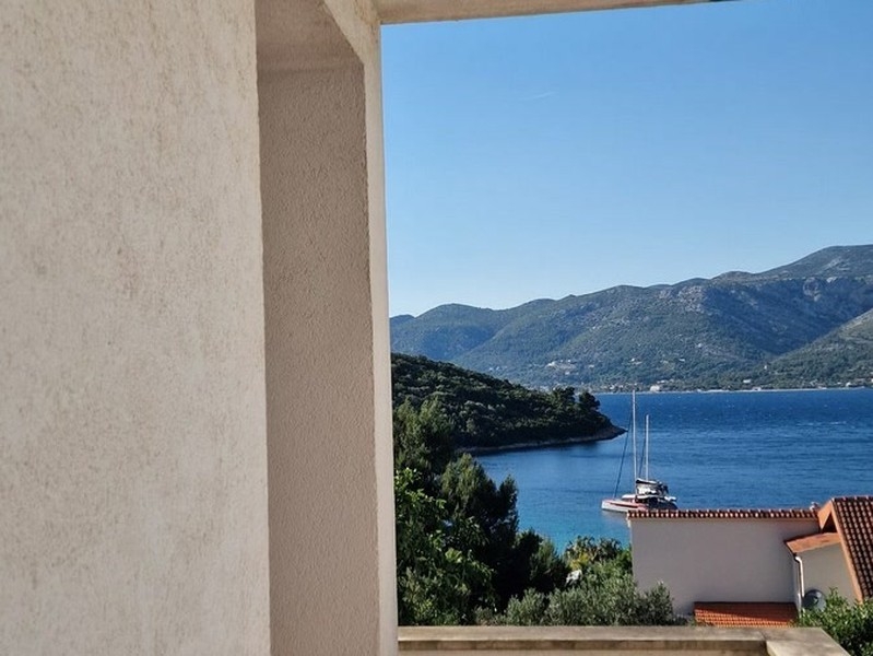 Balcon avec vue sur la mer