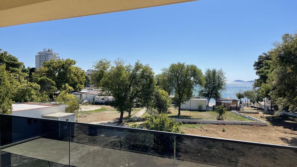 Vue mer depuis la terrasse du premier étage