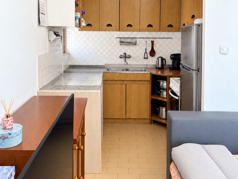 Cuisine avec vue sur le séjour