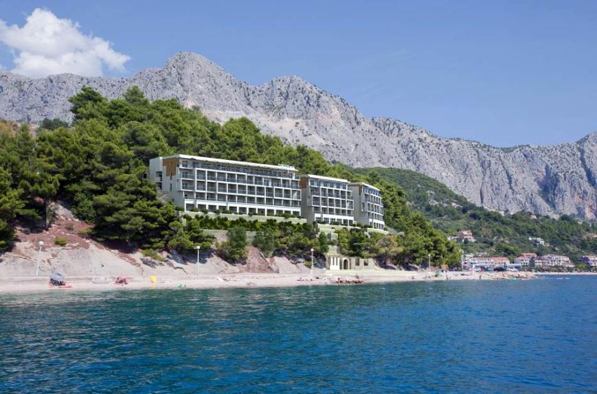 Un exemple de la forme que pourrait prendre l'hôtel en bord de mer à cet endroit de la Dalmatie