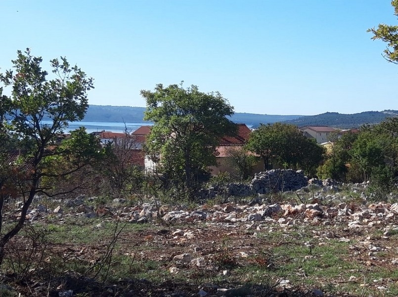 Vue mer depuis le terrain - déjà depuis le rez-de-chaussée.