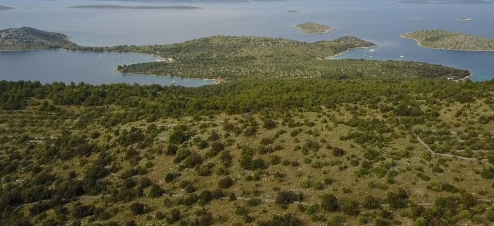 Terrain à potentiel de développement à vendre en Croatie.