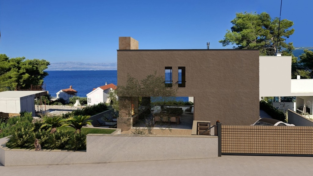 Villa moderne avec vue mer sur l'île de Solta