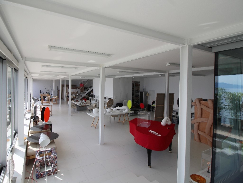 Studio au rez-de-chaussée.