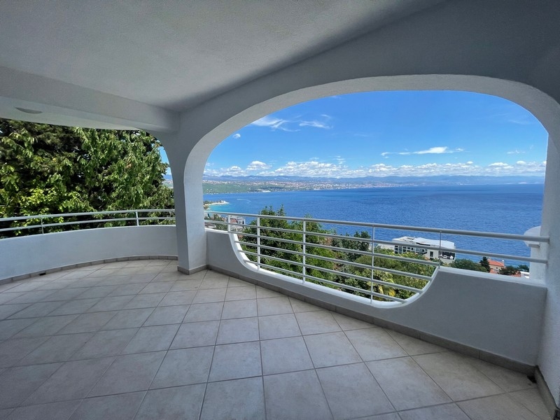 Vue mer depuis le bien H1164 en Croatie.