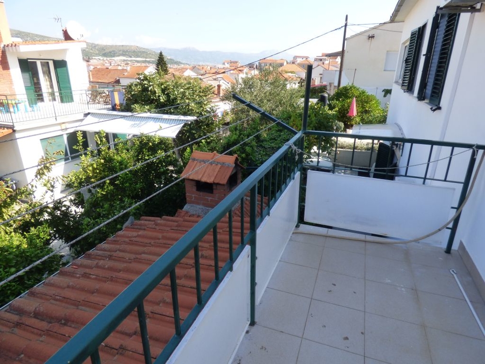 Vue depuis le balcon de l'étage supérieur.