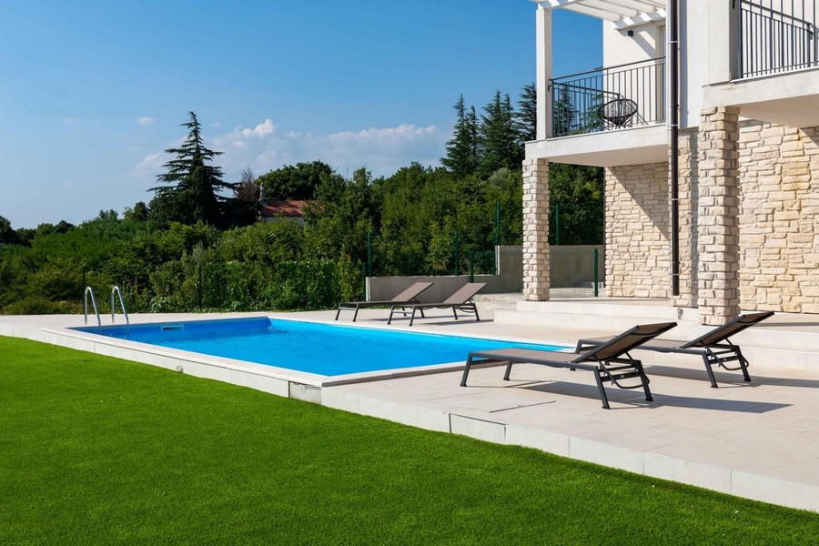Villa neuve de style méditerranéen en Istrie à vendre - Panorama Scouting GmbH.
