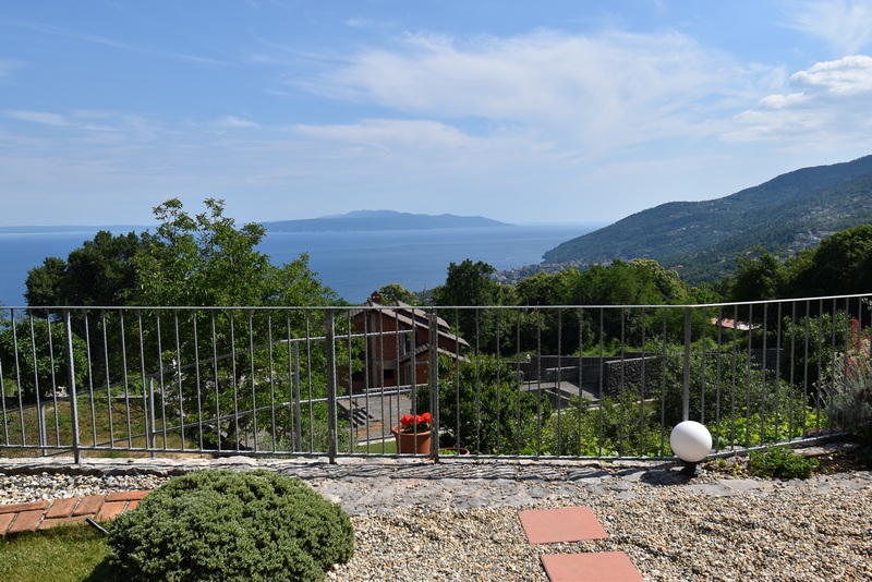 Vue mer de la villa H1785, région d'Opatija, Croatie - Panorama Scouting.