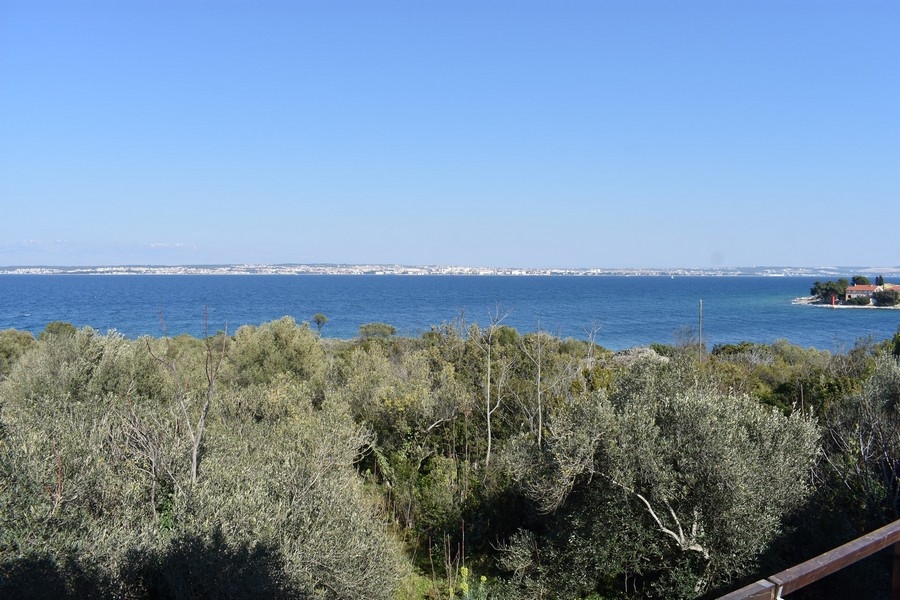 Vue mer depuis la terrasse de la maison H2112 en Croatie