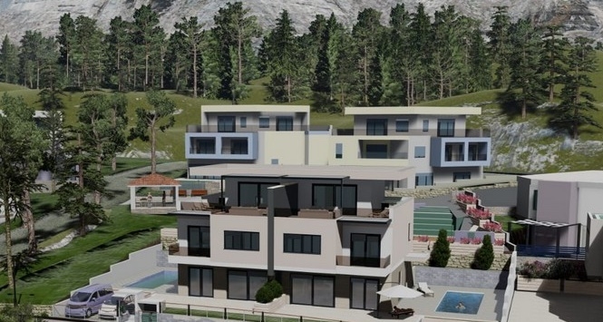 Villa neuve avec piscine à vendre en Croatie - bien H2147.
