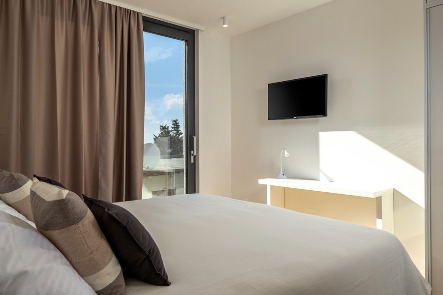 Chambre moderne.