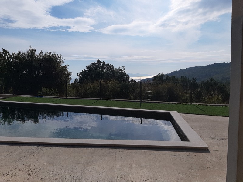 Maison neuve avec piscine et vue sur les montagnes à Bregi, Riviera d'Opatija