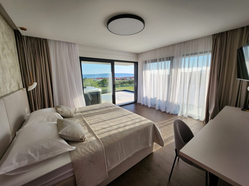 Chambre avec vue mer.