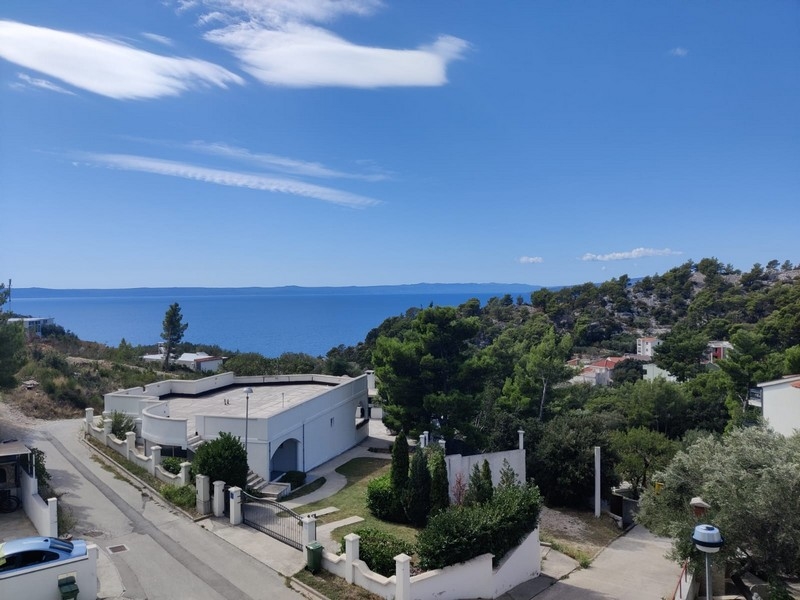 Vue mer du bien H2498, à vendre près de Makarska en Croatie - Panorama Scouting.
