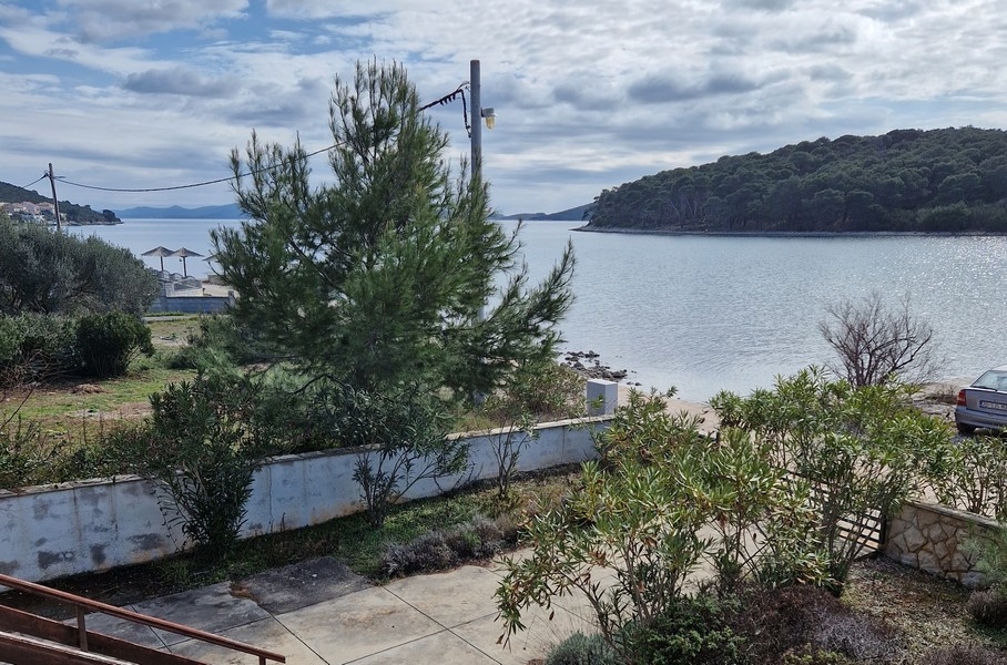 Vue mer depuis le balcon supérieur.