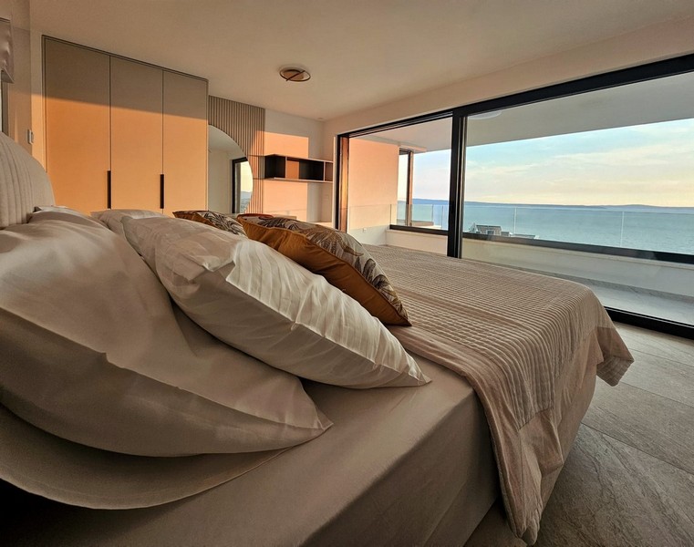 Chambre avec vue mer.