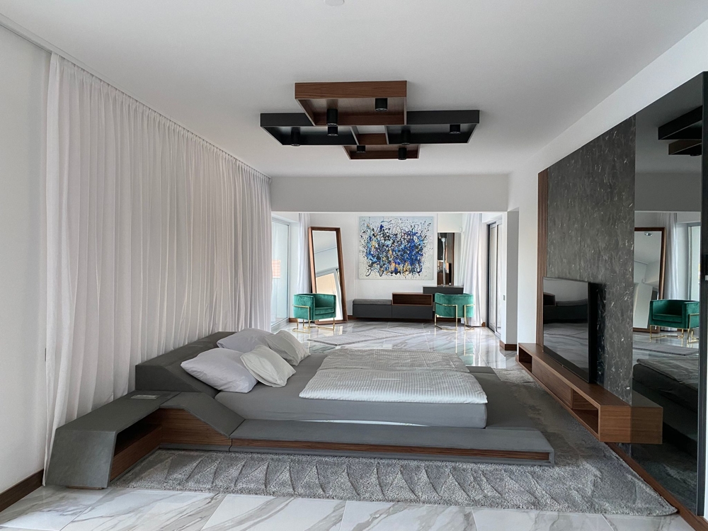 Chambres spacieuses avec dressing et salle de bains