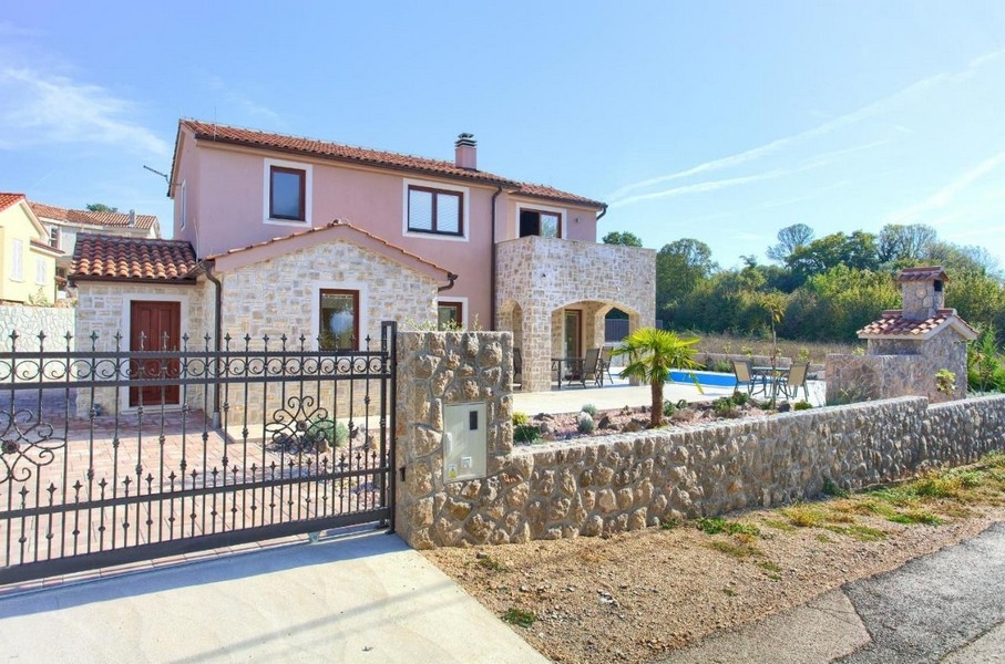 Maison en pierre méditerranéenne à vendre en Croatie - Panorama Scouting île de Krk.