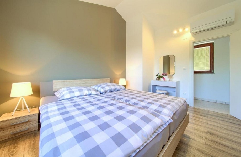 La chambre agréable.