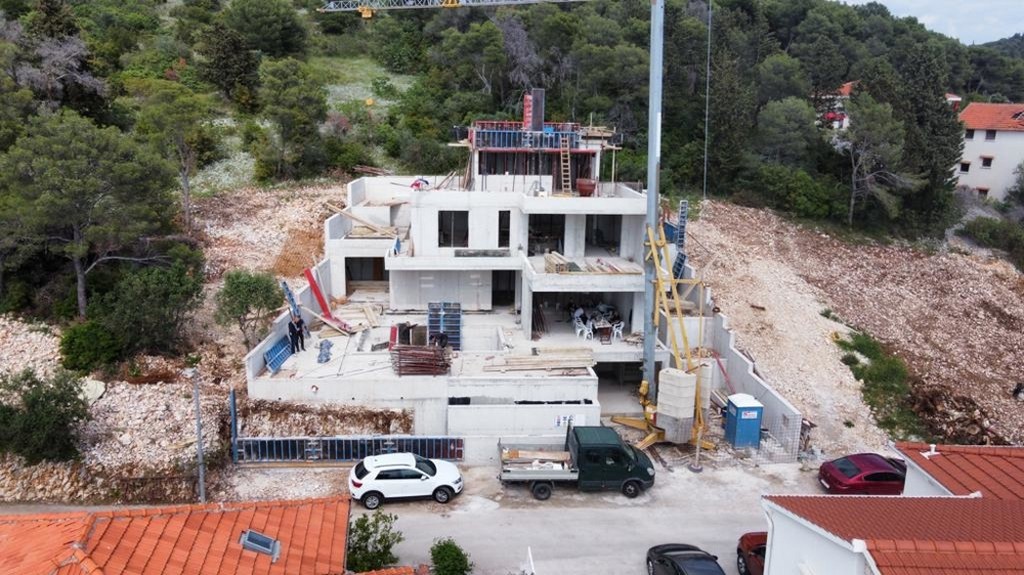 Phase de construction actuelle