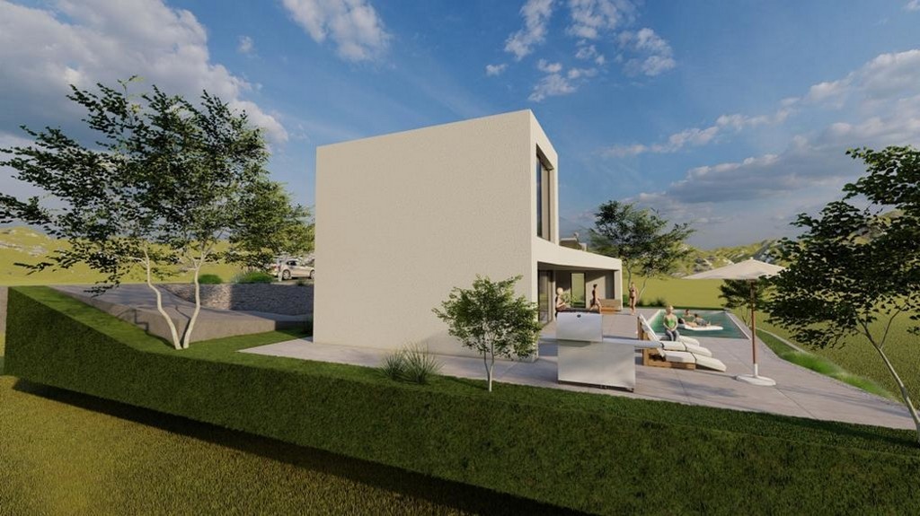 Villa de luxe avec piscine et vue mer à vendre en Croatie - Panorama Scouting H2663.
