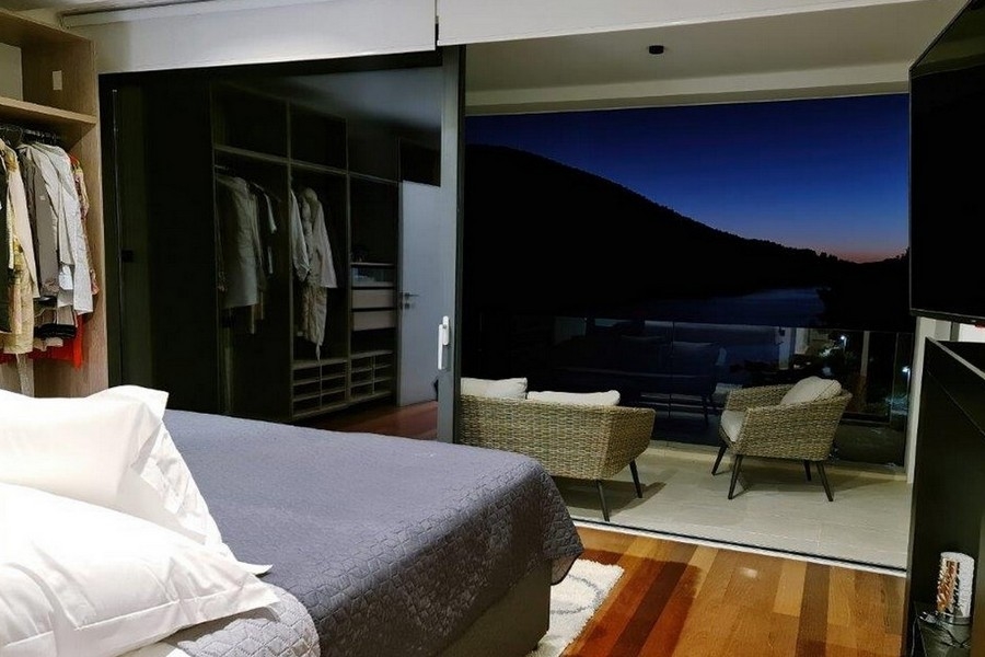 Chambre avec vue mer du bien H2690, Croatie, Korcula.