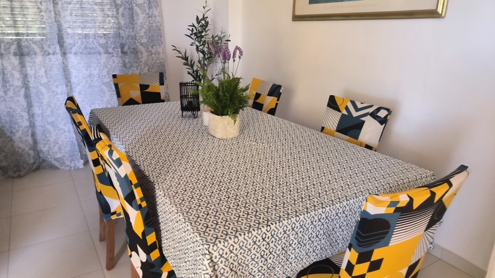 La table à manger.