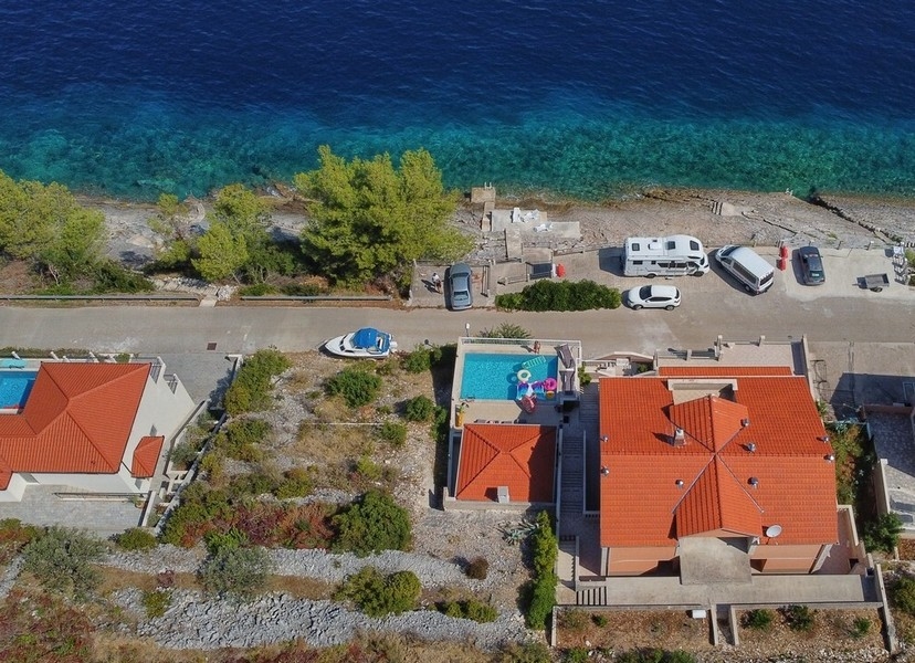 Maison en bord de mer à vendre en Croatie - H2712 sur l'île de Korcula à vendre.