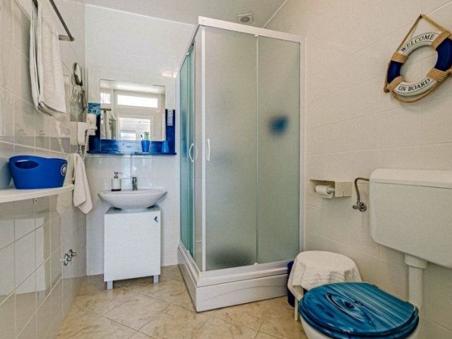 Salle de bains avec douche