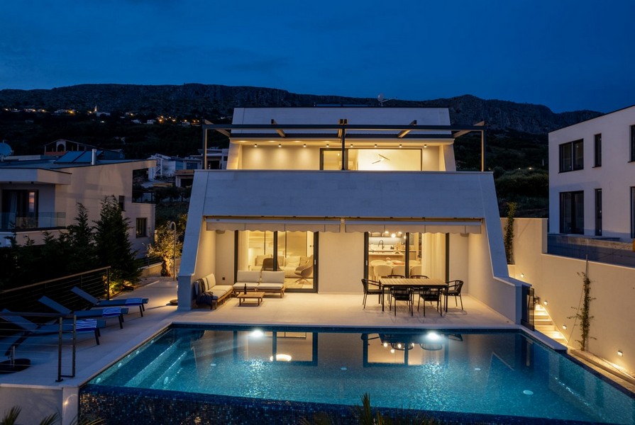 Gros œuvre de la villa H2769, région de Split - Croatie.
