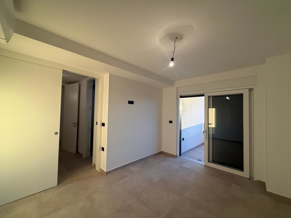 Le couloir de la villa H2926 en Croatie.