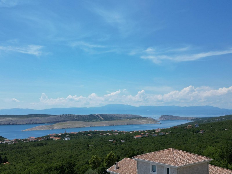 Vue panoramique sur la mer depuis la terrasse du bien H3009.