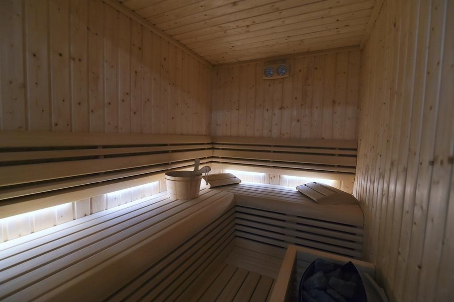 Sauna de la maison.