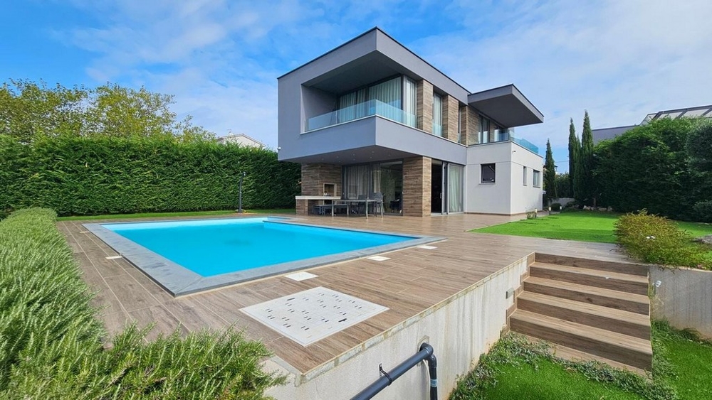 Villa moderne avec piscine à vendre en Croatie - Panorama Scouting H3436.
