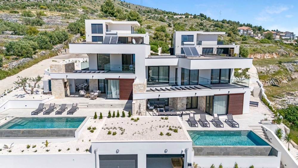 Immobilier en Croatie - villa H3444 près de Trogir