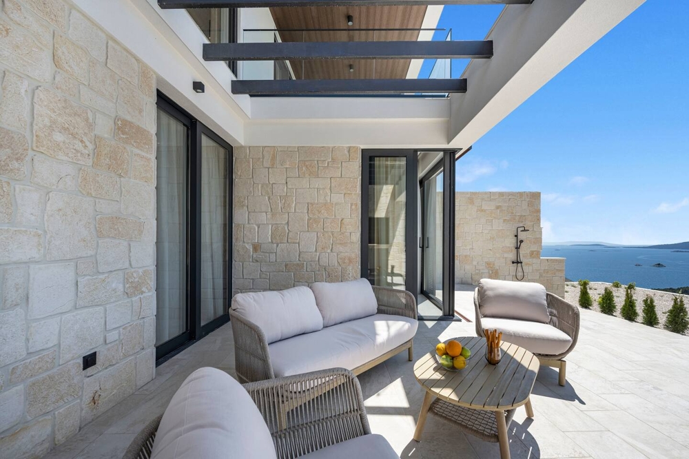 Villa de luxe à vendre dans la région de Trogir, Croatie.