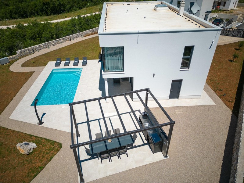 Villa neuve moderne à vendre en Croatie - Panorama Scouting.