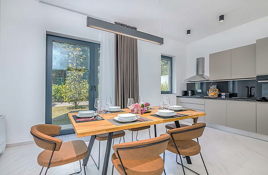 Coin repas et cuisine modernes