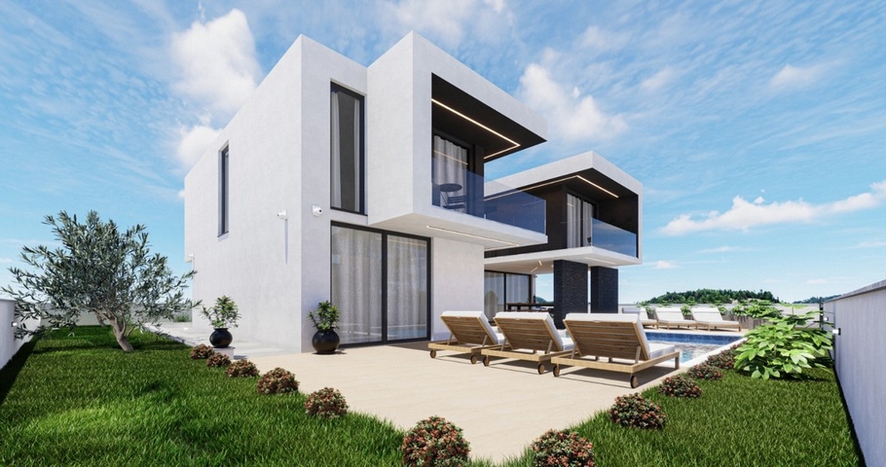Villa de luxe à vendre près de Medulin en Croatie.